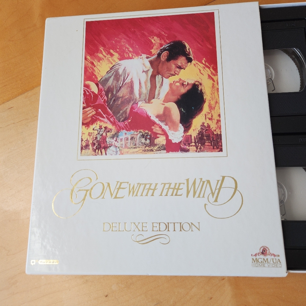 Gone with the Wind Deluxe Edition VHS Set